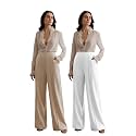 KOTTY Womens Formal Wide Leg Pant Set