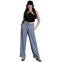 KOTTY Womens High Rise Cotton Blend Straight