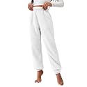 KOTTY Womens Plush Coral Fabric Tapered Fit