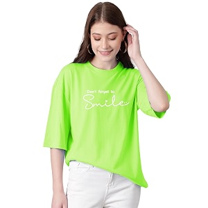 KOTTY Womens Pop Culture Print T-Shirt