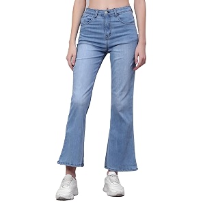 KOTTY Flare Bottom Jeans for Women -