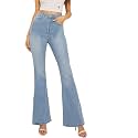 KOTTY Flare Bottom Jeans for Women – Stylish Slim Fit with Bell Shape Leg