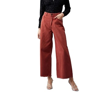 KOTTY Womens High Rise Cotton Lycra