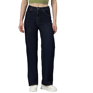 kotty women39s classic fit straight jeans  mid waist with clean lines