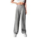 KOTTY Womens High rise Polyester Blend Plazo