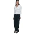 KOTTY Womens High Waist Flared Fit Ankle Length Clean Look Denim Jeans