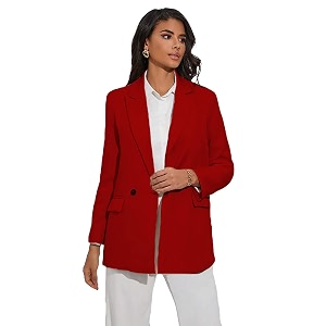 KOTTY Womens Open Front Blazer for Women