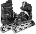 Kovea Adjustable PU Wheels Aluminum-Alloy Skates with LED Flash Light, In-line Skates In-line Adults, Kids Size  6 UK - 9 UK