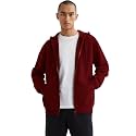 Koverify Plain Chain Hooded Zipper Jacket for