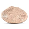 Koville Luxurious Natural Pink Marble Vanity Tray, Cloud Shape Serving Stone Key Tray for Home Decor, 10" x 7" Marble Storage Trays for Bathroom, Stone Plate Holder for Perfume, Candle and Jewelry