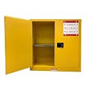 Flammable Liquid Hazardous Storage Cabinet 43"x18"x43" Fire Proof Safe