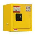 Flammable Liquid Hazardous Storage Cabinet 43"x18"x43" Fire Proof Safe