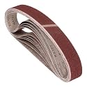10 Pcs Sanding Belts 2 x 42 Inch 40 Grit Aluminum Oxide