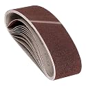 10 Pcs Sanding Belts 6 x 48 Inch 60 Grit Aluminum Oxide