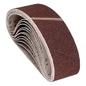 12 Pcs Sanding Belts 4 x 36 Inch 40 Grit Aluminum Oxide