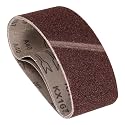 3Pcs Sanding Belts 3 x 21 Inch 40 Grit Aluminum Oxide Abrasive Sandpaper for Belt Sander Metal Grinding Wood Working Weld Rust Removal
