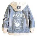 KPOP Rapper Denim Jacket Jeans Love Printed Fashion Sport Hip Hop Hoodie