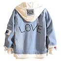 KPOP Rapper Denim Jacket Jeans Love Printed Fashion Sport Hip Hop Hoodie