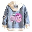 KPOP Rapper Denim Jacket Jeans Love Printed Fashion Sport Hip Hop Hoodie