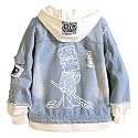 KPOP Rapper Denim Jacket Jeans Love Printed Fashion Sport Hip Hop Hoodie