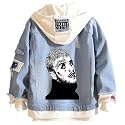 KPOP Rapper Denim Jacket Jeans Love Printed Fashion Sport Hip Hop Hoodie