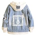 KPOP Rapper Denim Jacket Jeans Love Printed Fashion Sport Hip Hop Hoodie