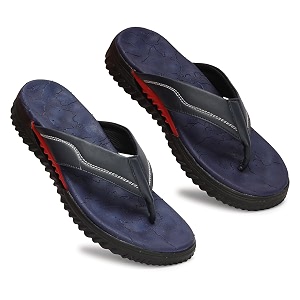Kraasa Mens EVA Flip Flops with Wide