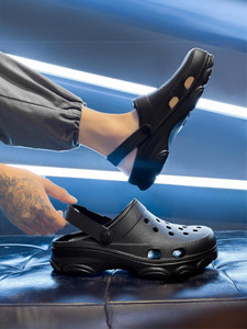 Kraasa Men Clogs Sandal Black 11