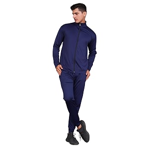 Kraasa Mens Solid Cotton Lycra Blend Comfortable