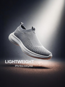 Kraasa Premium Trial Slip On Running Shoes