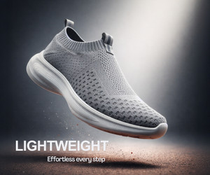 Kraasa Premium Trial Slip On Running Shoes