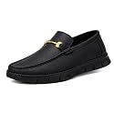 Kraasa Teak Loafers for Men Slip-On