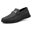 Kraasa Teak Loafers for Men Slip-On
