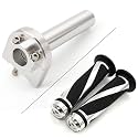 Krace Motorcycle 7/8" Handle bar Hand Grips with Anodized CNC Quick Twist Throttle Tube Motorized Lever Control Fit for Most Scooter Sportbikes ATV for Kawasaki Honda Suzuki Yamaha Ducati