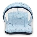Kradyl Kroft Baby Mosquito Net Flat Bed | Play Mat for Kids with Cotton Outer Fabric | Half Openable Mosquito Net Flat Mat for Baby Playtimes (Little Koala), Multi