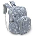 Kradyl Kroft 15 ltrs (11 Cms) backpack(KKDiaperBag_grey)