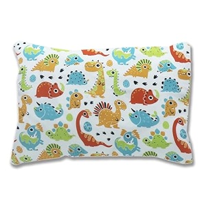 kradyl kroft toddler pillow with 100 cotton removable cover - 20 x 15 inches  children pillows  baby pillows - cute dinos