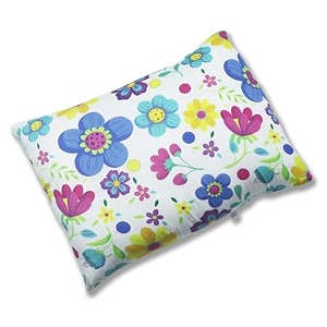 kradyl kroft toddler pillow with 100 cotton removable cover - 20 x 15 inches  children pillows  baby pillows - mixed flora