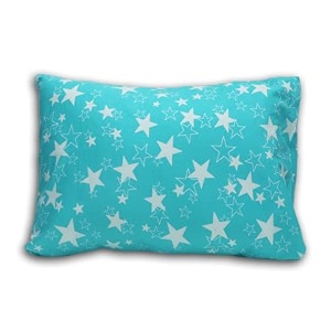 kradyl kroft toddler pillow with 100 cotton removable cover - 20 x 15 inches  children pillows  baby pillows - blue star