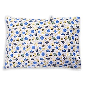 kradyl kroft toddler pillow with 100 cotton removable cover - 20 x 15 inches  children pillows  baby pillows - satellite