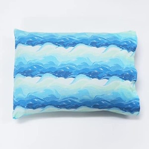 kradyl kroft toddler pillow with 100 cotton removable cover - 20 x 15 inches  children pillows  baby pillows - waves