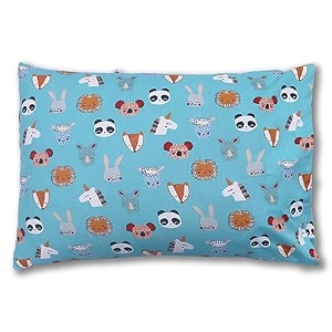 kradyl kroft toddler pillow with 100 cotton removable cover - 20 x 15 inches  children pillows  baby pillows - magical forest
