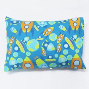 kradyl kroft toddler pillow with 100 cotton removable cover - 20 x 15 inches  children pillows  baby pillows - aztec rocket