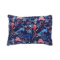 Kradyl Kroft Toddler Pillow with 100% Cotton Removable Cover - 20 X 15 Inches | Children Pillows | Baby Pillows - Happy Dinos