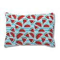 Kradyl Kroft Toddler Pillow with 100% Cotton Removable Cover - 20 X 15 Inches | Children Pillows | Baby Pillows - One in a Melon