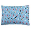 Kradyl Kroft Toddler Pillow with 100% Cotton Removable Cover - 20 X 15 Inches | Children Pillows | Baby Pillows - Dancing Penguins