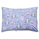 Kradyl Kroft Toddler Pillow with 100% Cotton Removable Cover - 20 X 15 Inches | Children Pillows | Baby Pillows - Kitty Love