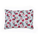 Kradyl Kroft Toddler Pillow with 100% Cotton Removable Cover - 20 X 15 Inches | Children Pillows | Baby Pillows - Pomegranate