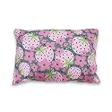 Kradyl Kroft Toddler Pillow with 100% Cotton Removable Cover - 20 X 15 Inches | Children Pillows | Baby Pillows - Very Berry