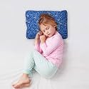 Kradyl Kroft Toddler Pillow with 100% Cotton Removable Cover - 20 X 15 Inches | Children Pillows | Baby Pillows